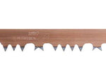 Lame in acciaio temprato denti a castello per segoncino - cm.81 (23-32/B) - denti a castello fini