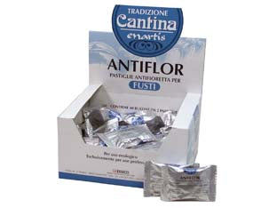 Antiflor fusti - 40 buste contenenti ognuna 2 pastiglie da gr.7 - antifioretta per fusti, in compresse da gr.7, prodotto contenente isosolfocianato di allile (essenza di senape) supportato su...