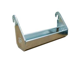 Mangiatoia abbeveratoio da appendere - cm.40x10x17h. - in lamiera zincata