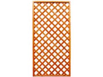 Traliccio in legno rettangolare - cm.90x150h. - spessore cornice mm.35, spessore listello mm.6, maglia mm. 85x85