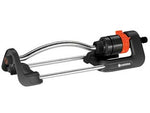 Irrigatore oscillante acqua s - in blister (18700-36) - filtro removibile in acciaio inossidabile, superficie mq.90 max mq.220, gittata mt.7 max mt.17, larghezza del getto max mt.13