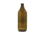 Bottiglia birra marrone - capacità lt.0,66 - vetro colore marrone
