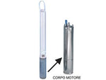 Corpo motore p/elettropompa sommersa 4 trifase 4os15t405/c kw 1,5 - alimentazione 400V trifase, IP68, bagno d'olio riavvolgibile, motore trifase sommerso a bagno di liquido refrigerante, adatto...