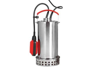 Elettropompa sommersa clean&go inox acque chiare kw 0,75 - potenza assorbita 750w, tensione 230v / 50 Hz, automatica, dotata di protezione termica salvamotore, capacità di portata max ...