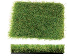 Prato sintetico garden mm.40 campionario cm.30x30 - colore verde con fori di drenaggio, spessore mm.40