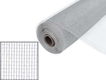 Zanzariera in alluminio lite kote 18/14 - maglia 18/14 - cm.150 x mt.30 - colore argento - Nessuna Descrizione per questo prodotto