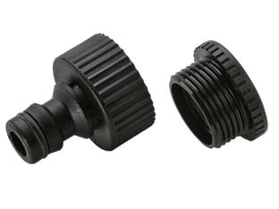 Presa per rubinetti con innesto rapido filetto F 1 ' + rid. a 3/4' sfuso (26450660) - Nessuna Descrizione per questo prodotto