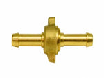 Portagomma 3 pezzi per lance alta pressione - ø mm.8 - in ottone, filetto 1/2' per lance ad alta pressione