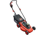 Rasaerba elettrico 1700w taglio cm.40 - 1700W di potenza, tensione 230v / 50 Hz,  motore elettrico a spazzole monofase con doppio isolamento, freno motore e pulsante...