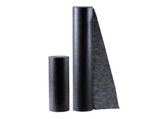 Telo tessuto tnt in rotoli nero gr.50 - cm.80h. rotolo da mt.100 peso gr.50/mq - impiego: agricoltura per protezione orti e piante da frutto