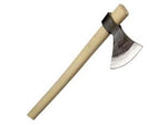 Scure tipo trento rinaldi art.307 - misura 0 - gr.500 - manico in legno cm.45 - lama in acciaio di alta qualità,forgiato e temprato, affilati a mano, con manico in legno, made in Italy