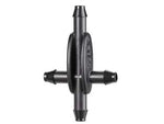 Raccordo per microirrigazione capillare a 4 vie in blister 91145 - Raccordo per collegare quattro spezzoni di tubo capillare da 1/4” (4-6 mm). Presa facilitata e tenuta perfetta senza perdite ...