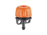 Gocciolatore regolabile in blister 91225 - Gocciolatore per applicazione diretta sul tubo collettore da 1/2” (13-16 mm) o sul tubo capillare da 1/4” (4-6 mm). Regolabil...