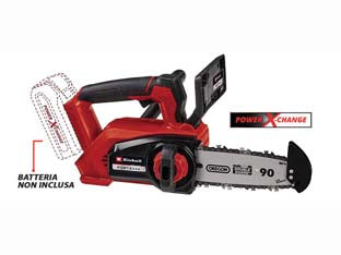 Elettrosega a batteria 18v barra cm.20 (fortexxa 18/20) - 18v di potenza, lunghezza di taglio cm.14, lunghezza barra cm.20, velocità 7 m/s, capacità serbatoio olio ml.75, famiglia P...