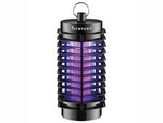 Elettroinsetticida pagoda 3w - mm. 105x105x190h. - peso gr.318 - funzionamento elettrico 220-240V, materiale ABS, potenza 3W, lampada LED ultravioletta 8x0,2W, griglia 800V, area di lavoro m...