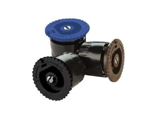 Testina f rain regolabile per irrigatori pop-up rain - da 0° a 360° - colore nero 15A - testina femmina multigetto, pressione di esercizio min. 1,5 bar max 4 bar, tipo di irrigatore: statico, raggi da mt.1,2 a mt....